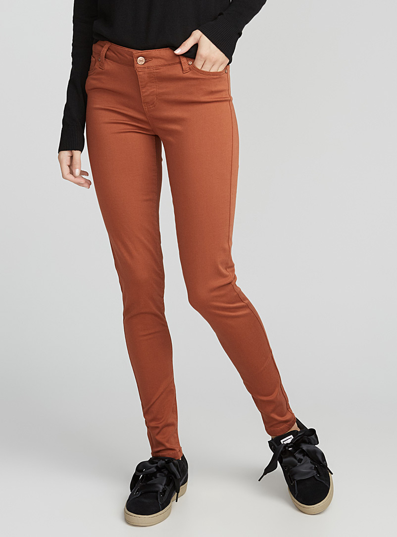 Essentials - Pantalon Jogging Femme Stretch Tissu Tech Brossé - Taille Haute Confort - Grandes Tailles Disponibles