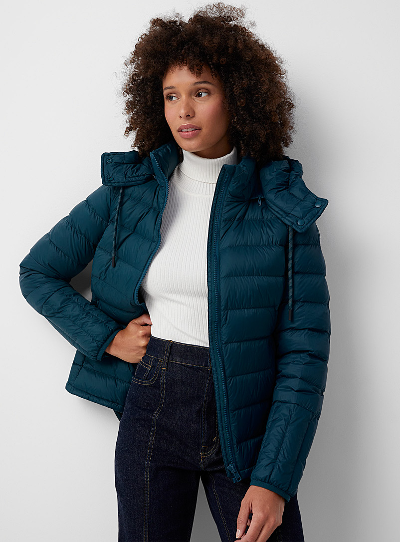 Teal Emeline light puffer jacket | Lolë | Women's Quilted and Down ...