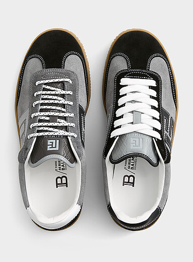 Swan grey suede sneakers Men