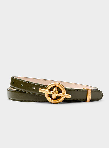T-Bar leather belt