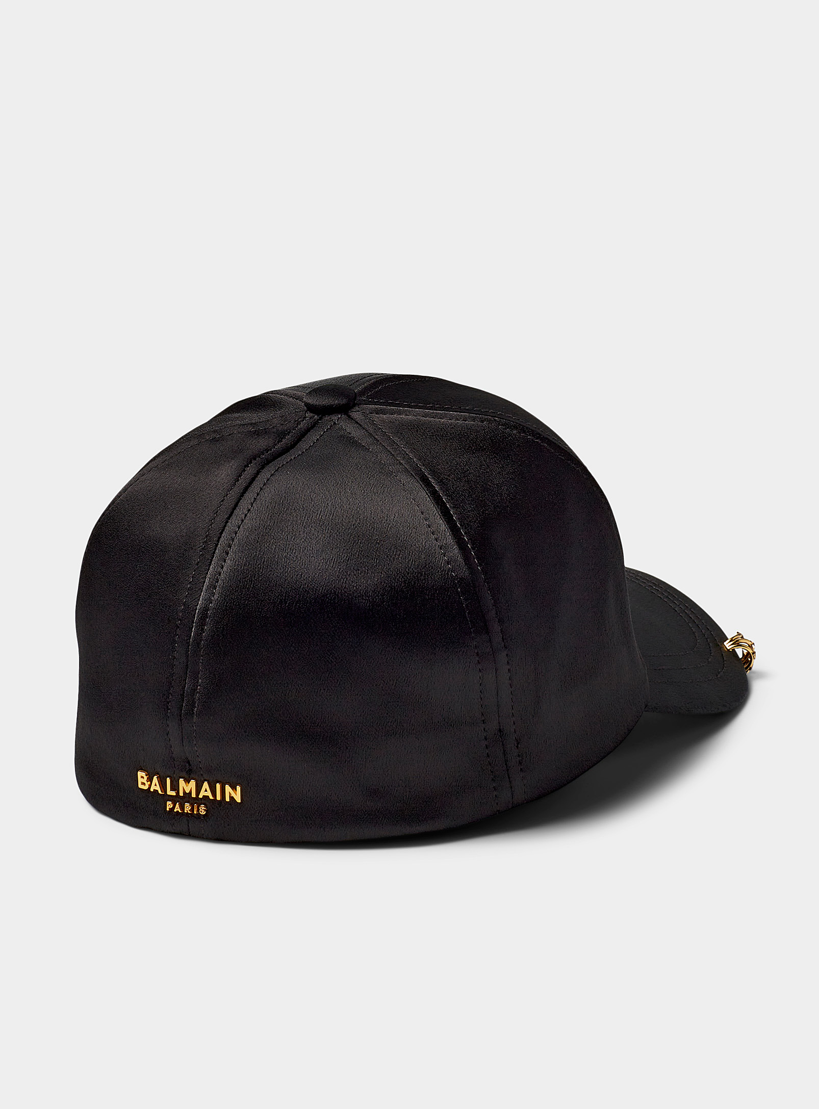 Balmain - La casquette satinée piercing étoiles