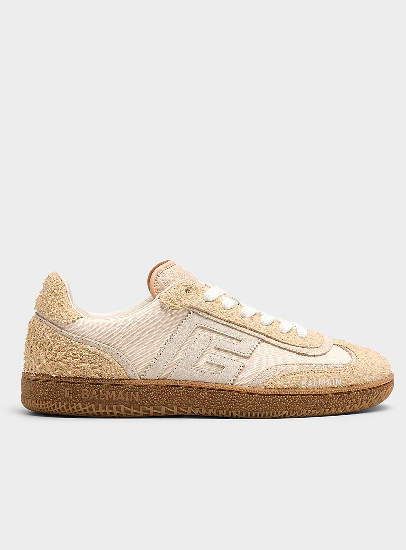 Swan Frayed Suede Sneakers Men