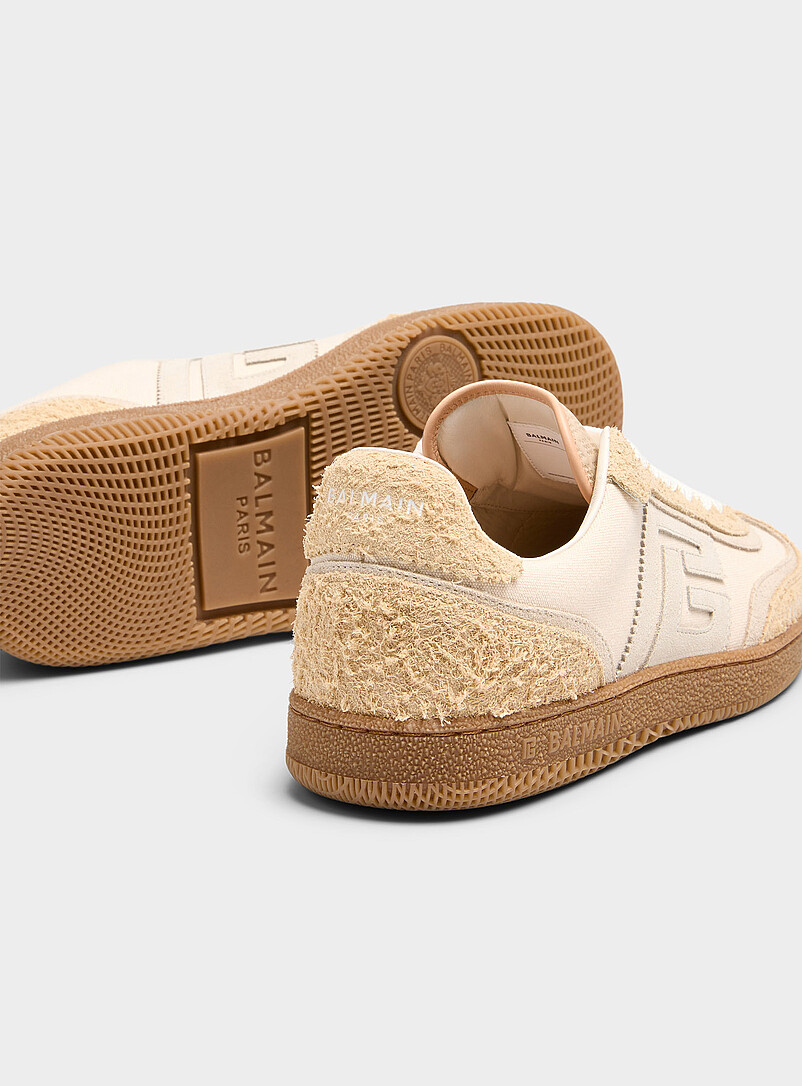 Swan frayed suede sneakers Men product image 2