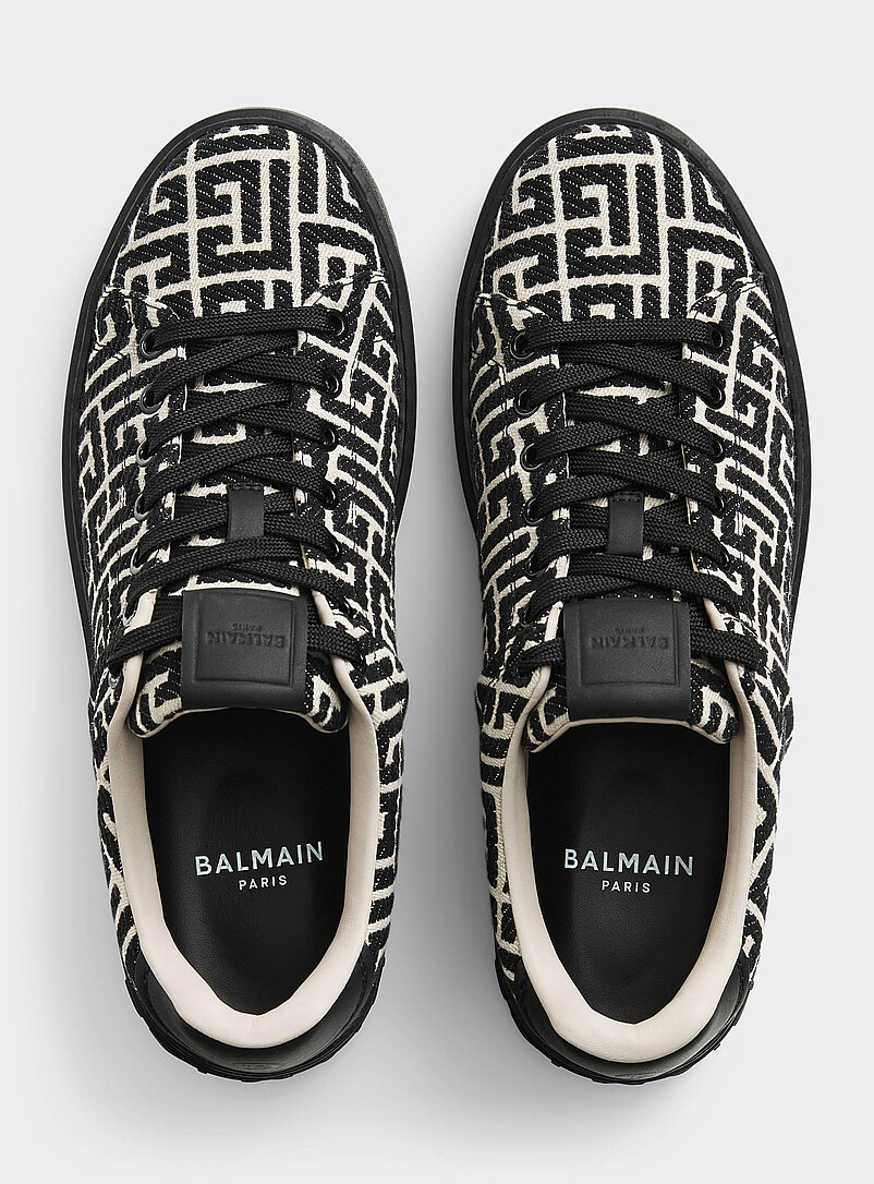 Jacquard monogram sneakers Men product image 3
