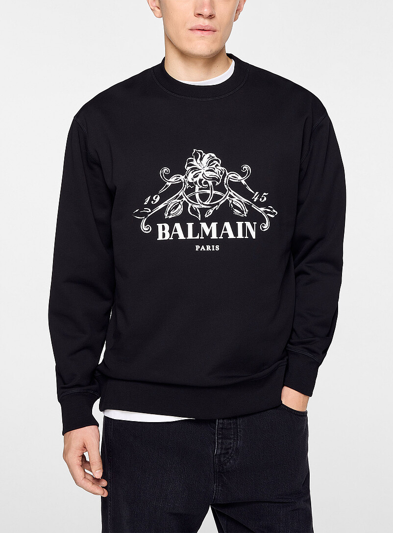 Floral Logo Sweatshirt