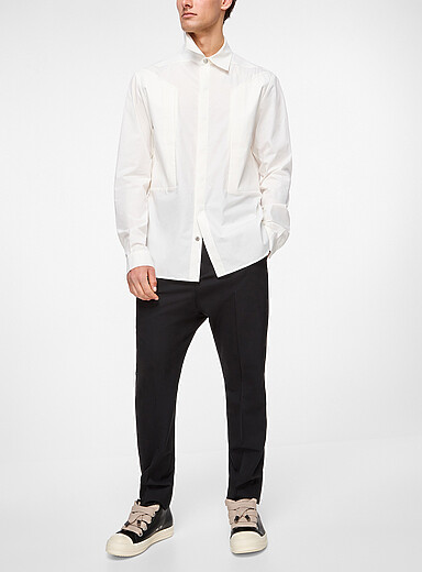 Rick Owens: Le pantalon Astaires ajust&eacute; Noir pour homme