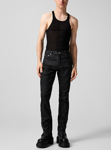 Vega side zip jeans | Rick Owens | | Simons