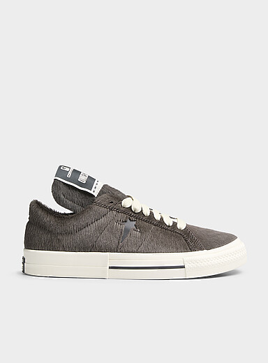 Rick Owens: Le sneaker ONESTR DRKSHDW terre <b>Collection Converse x DRKSHDW</b> Homme Cuivre - Rouille pour homme