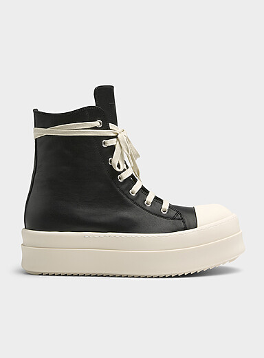 Rick Owens: Le sneaker Mega Bumper Homme Noir pour homme
