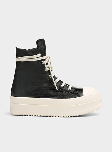 Rick Owens: Le sneaker Mega Bumper Homme Noir pour homme