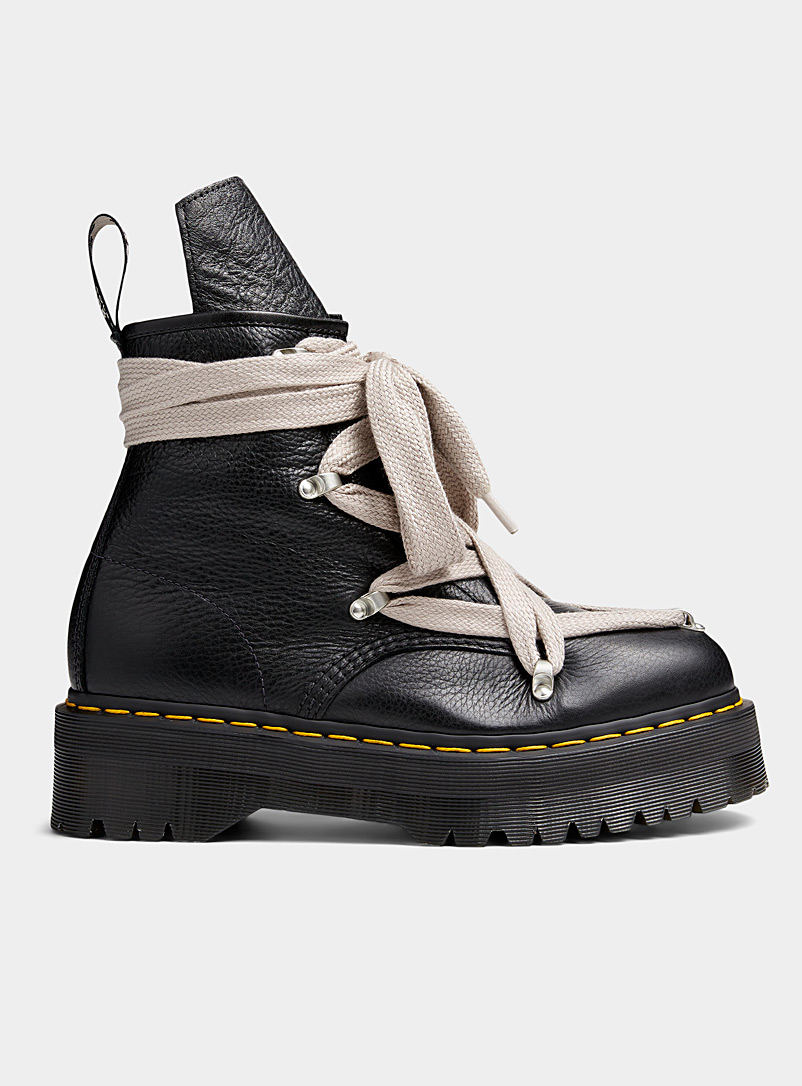 XL lace leather 1460 platform boots Men | Rick Owens | Shop Men's