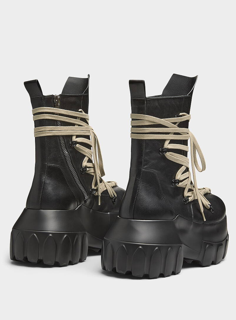 Megalace® Mega Tractor boots Men | Rick Owens | Men's Designer