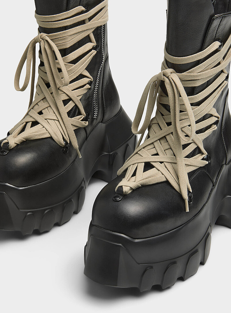 Megalace® Mega Tractor boots Men | Rick Owens | Men's Designer