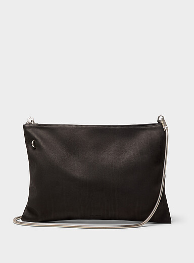 Large snake-chain pouch