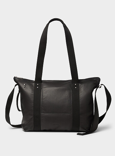 Le sac weekender en cuir Trolley