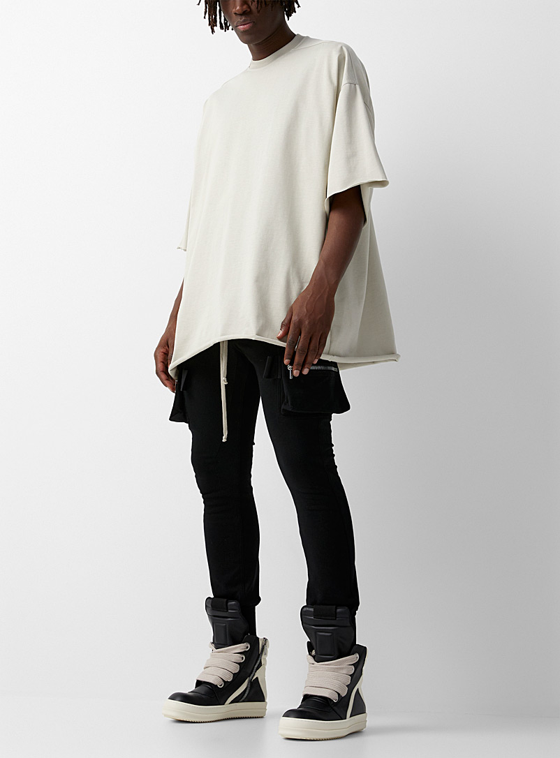 Rick Owens Ivory White Oversize Tommy t-shirt for men