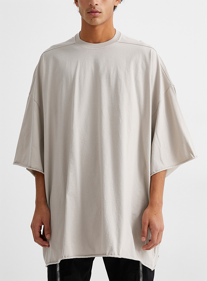Rick Owens White Oversize Tommy t-shirt for men