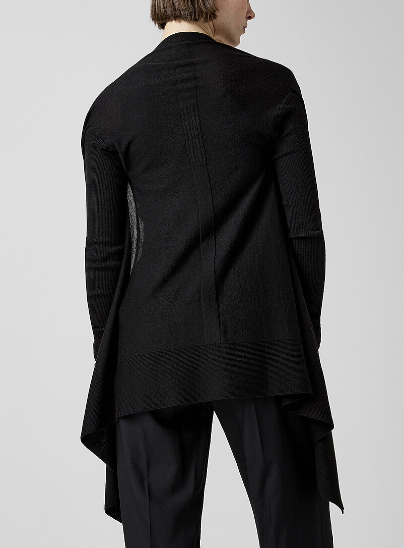 Long pure virgin wool cardigan product image 3