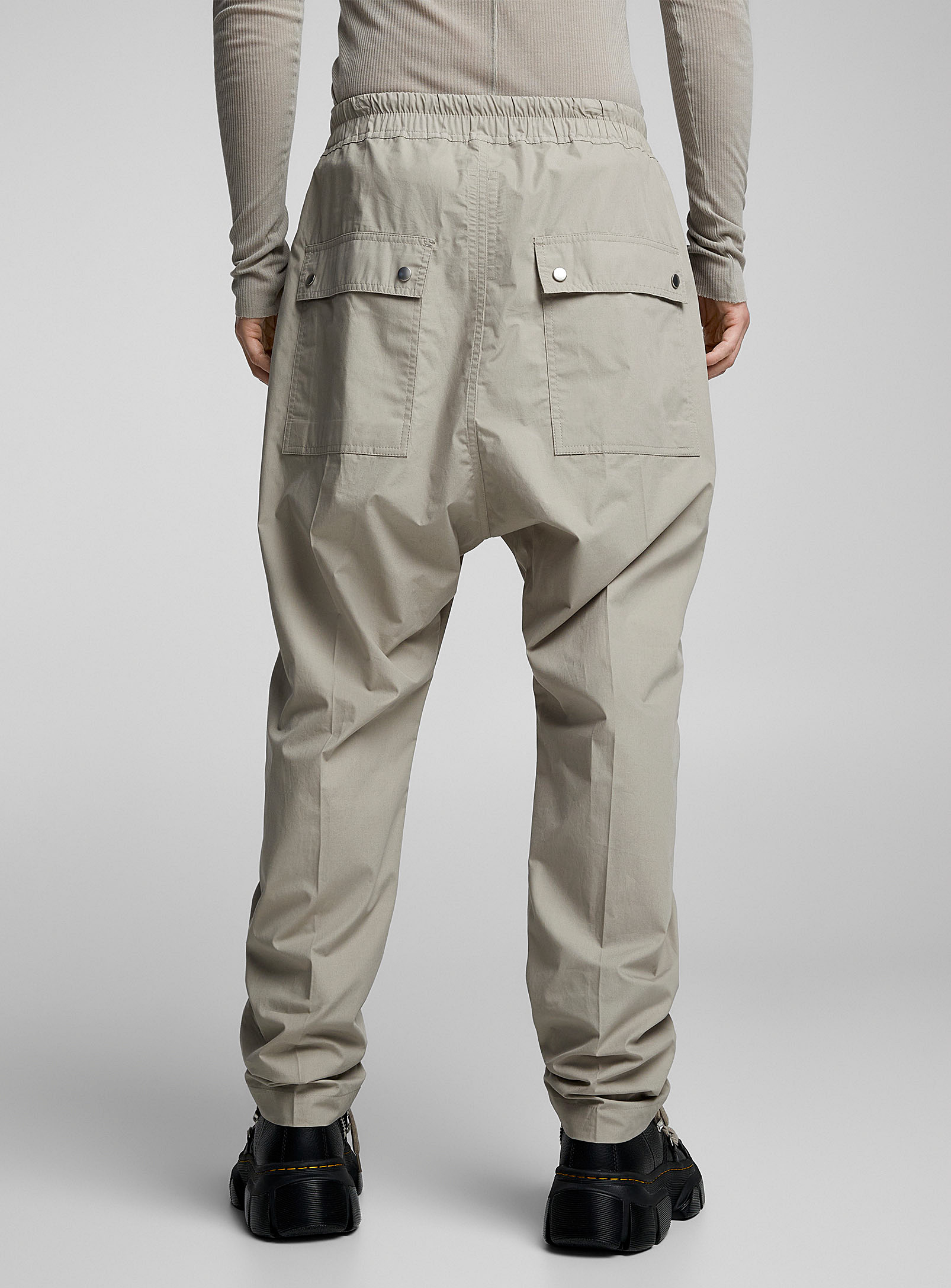 Rick Owens - Le pantalon large Bela popeline coton