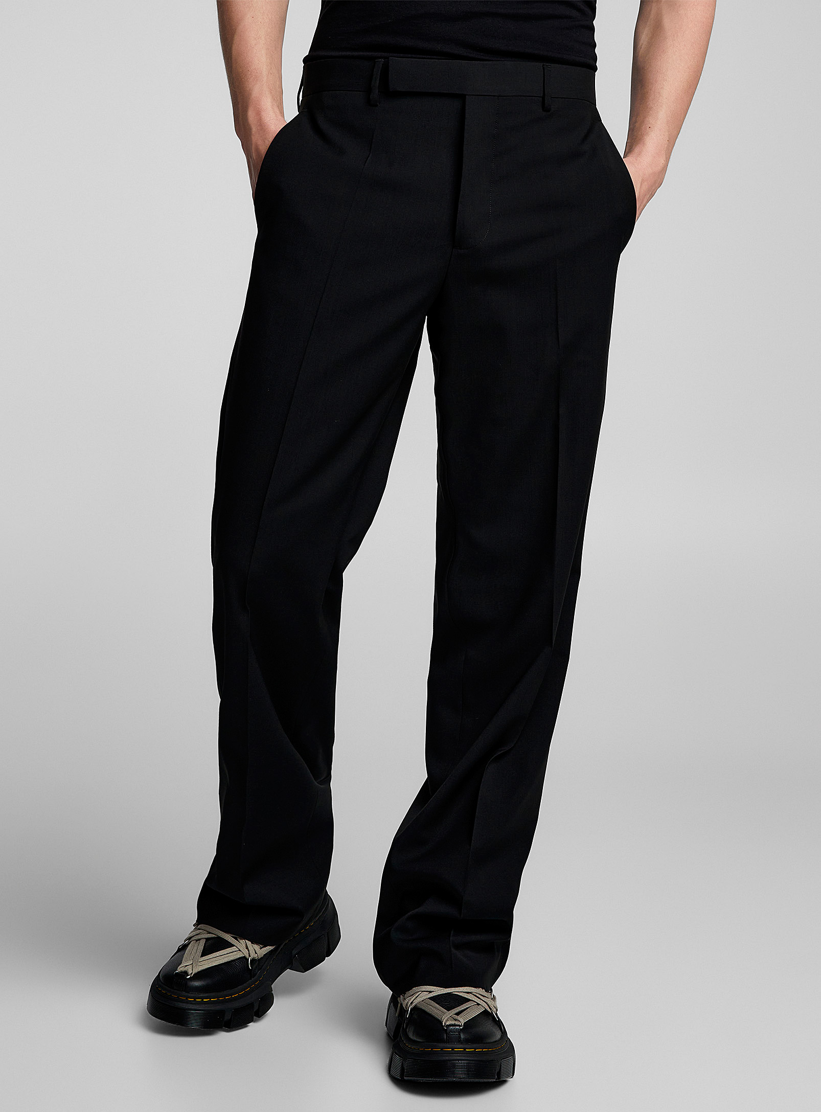 Rick Owens - Le pantalon Dietrich laine vierge