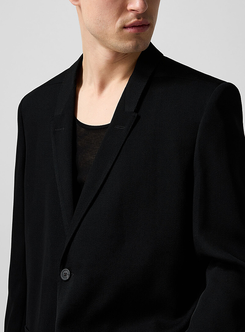 Elongated pure wool blazer product image 2