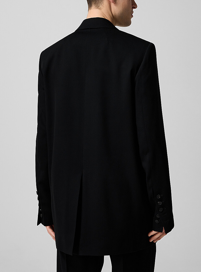 Elongated pure wool blazer product image 3