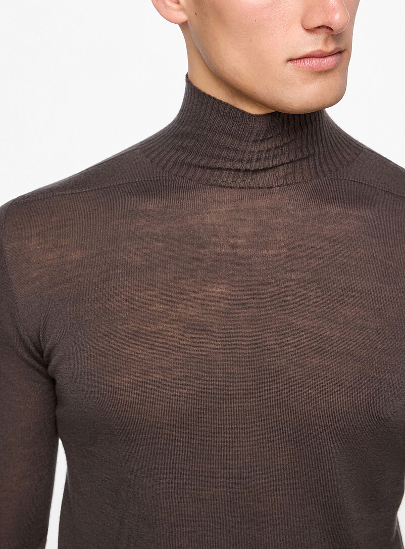 Biker Level fitted mock-neck sweater product image 2