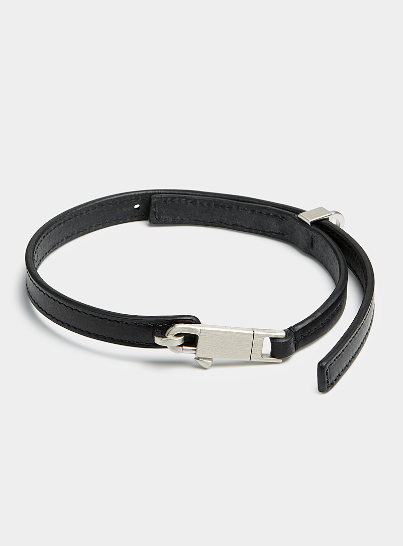Genuine leather chocker necklace | Rick 