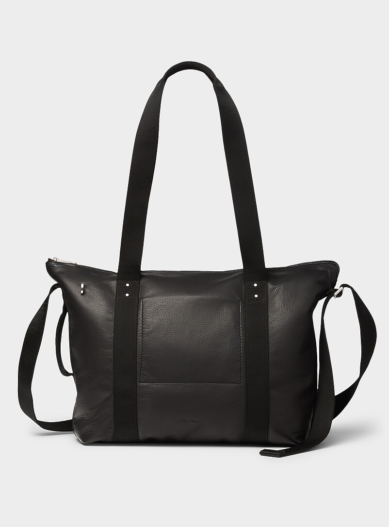 Trolley leather weekender bag product image (primary)