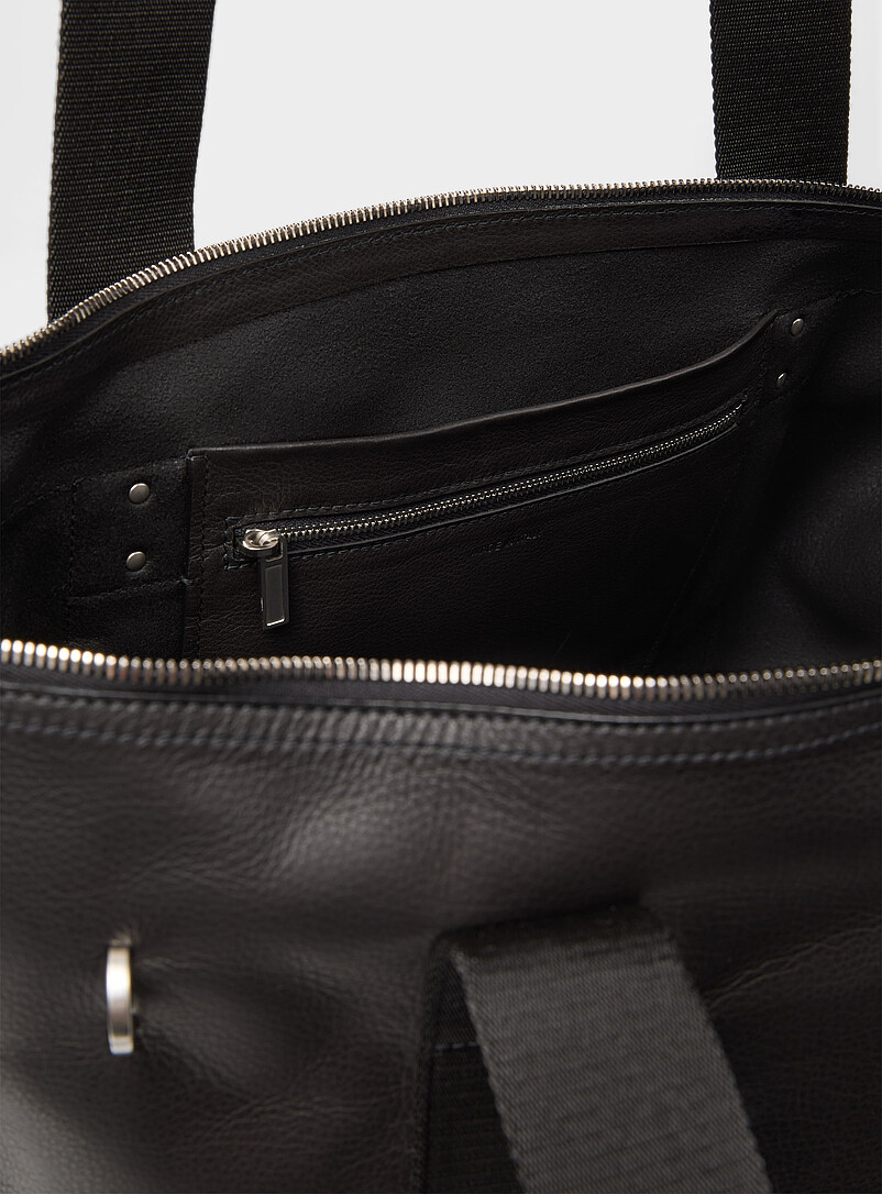 Trolley leather weekender bag product image 3