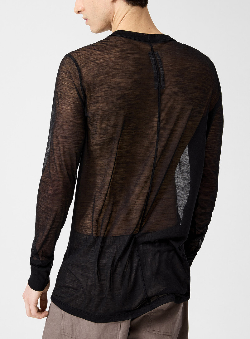Sheer long-sleeve T-shirt product image 2