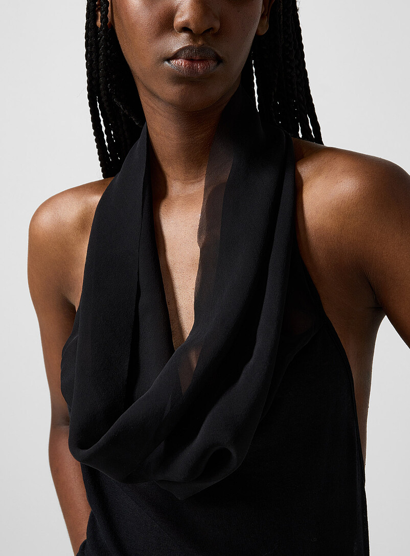 Sunburn draped halter-neckline top product image 2