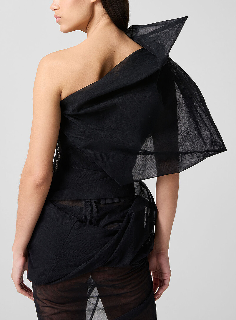 Claudia sculptural bustier top product image 3
