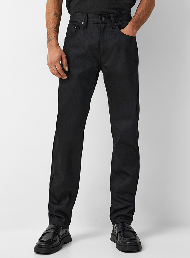 Easy Guy stretch black jean Tapered fit product image 2