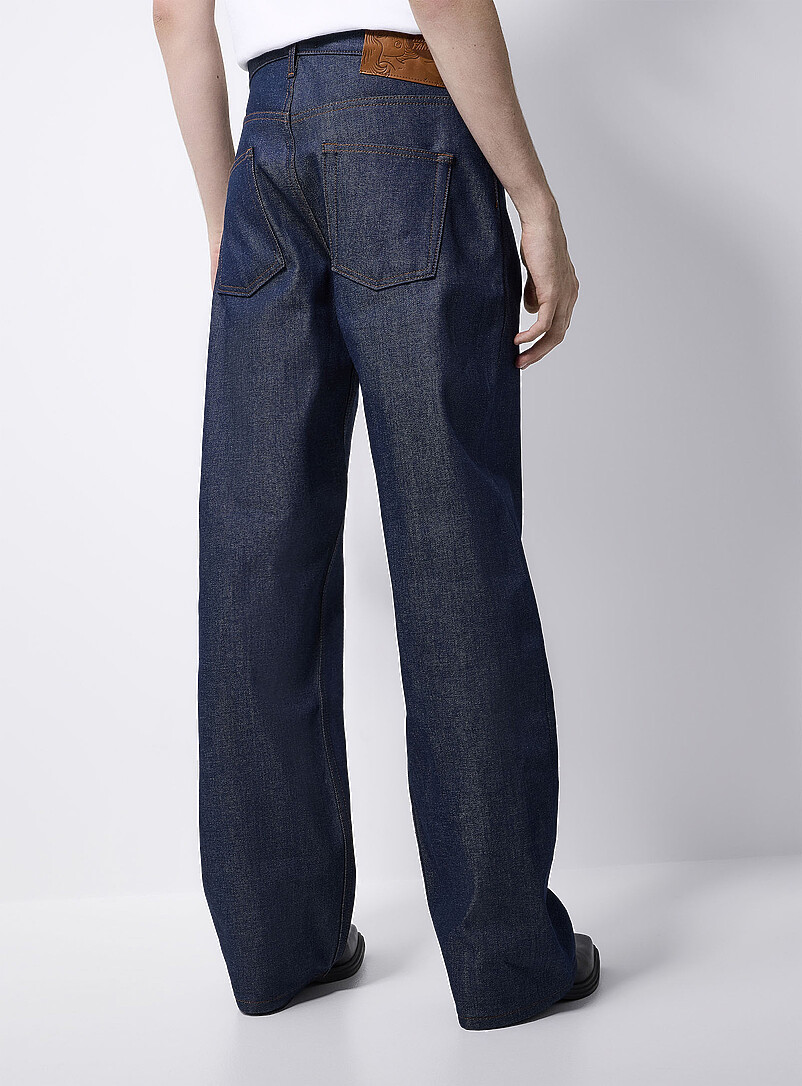 Strong Guy natural indigo jean Relaxed straight fit product image 3