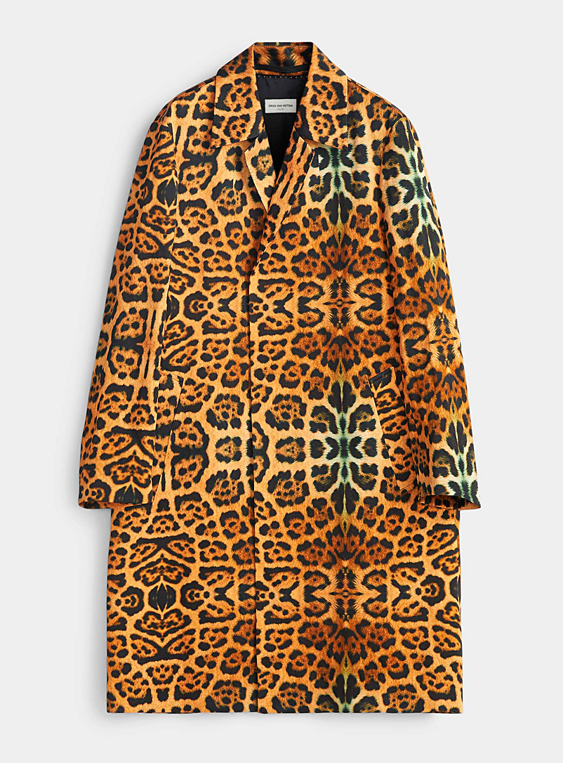 Leopard print sporty skirt | Dries Van 