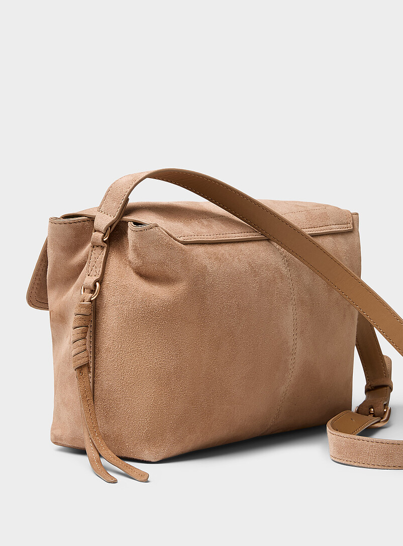 Tassled square suede crossbody bag product image 2