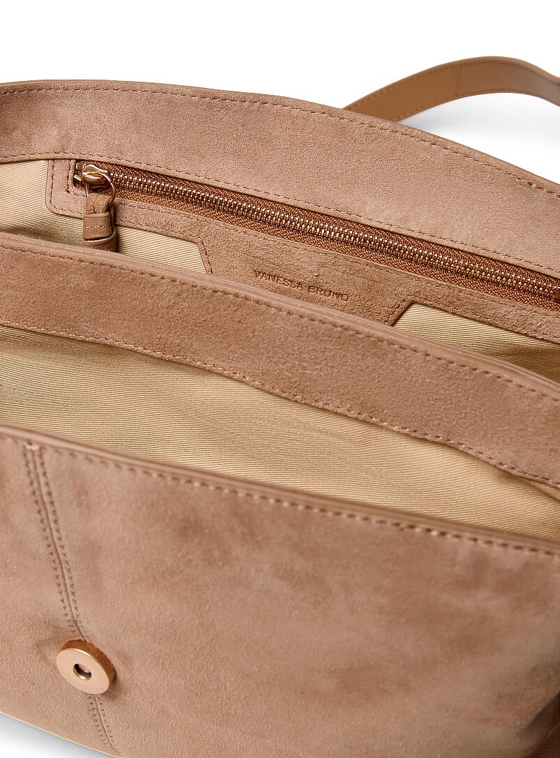 Tassled square suede crossbody bag product image 3