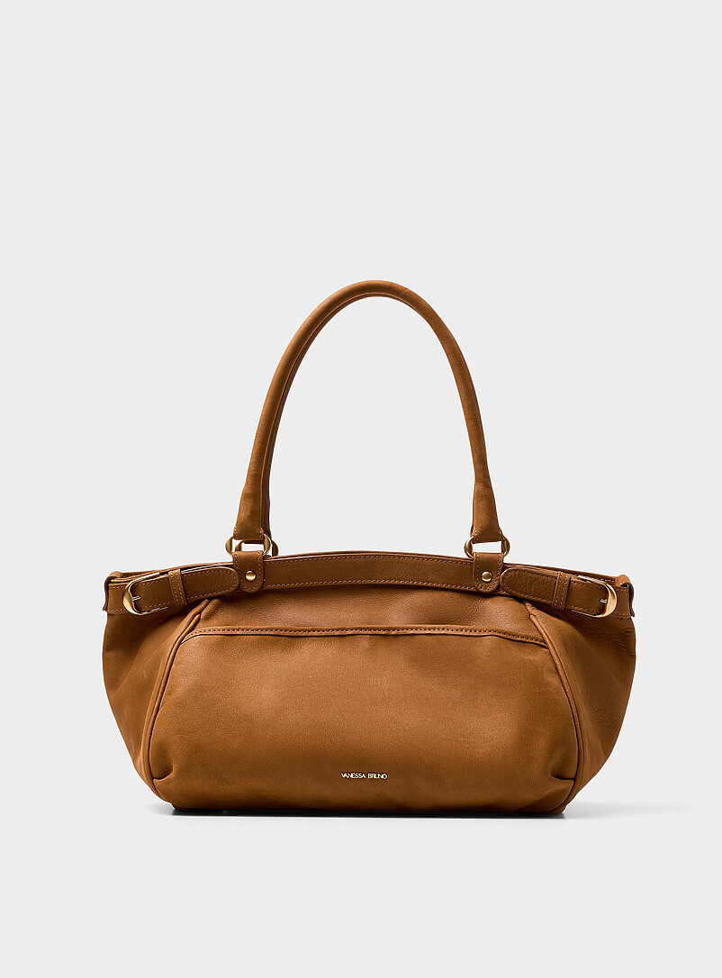 Lune supple suede tote bag product image (primary)