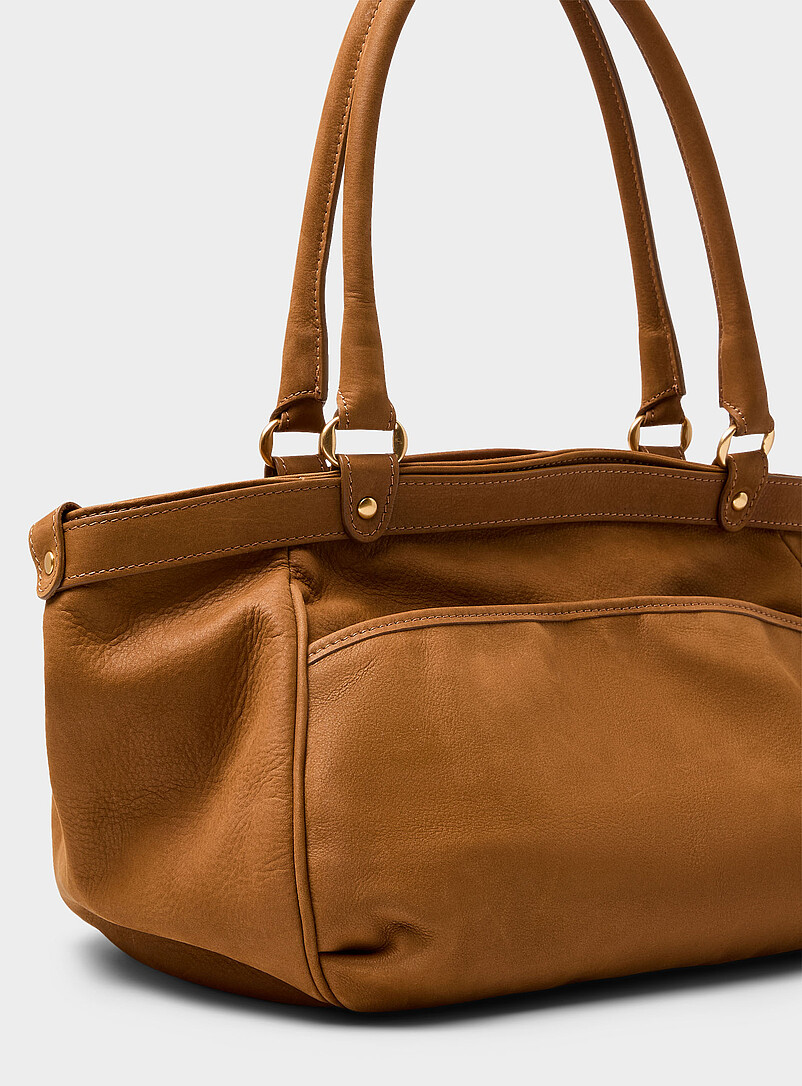 Lune supple suede tote bag product image 2
