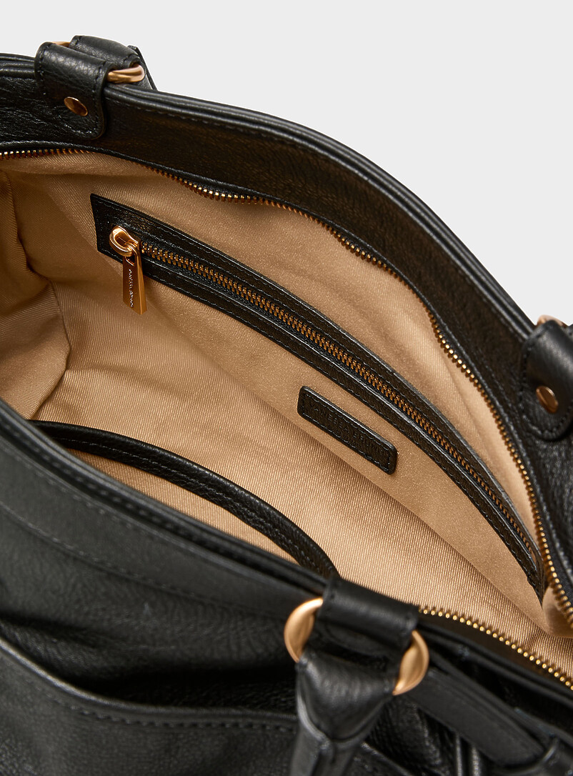 Lune pebbled leather tote bag product image 3