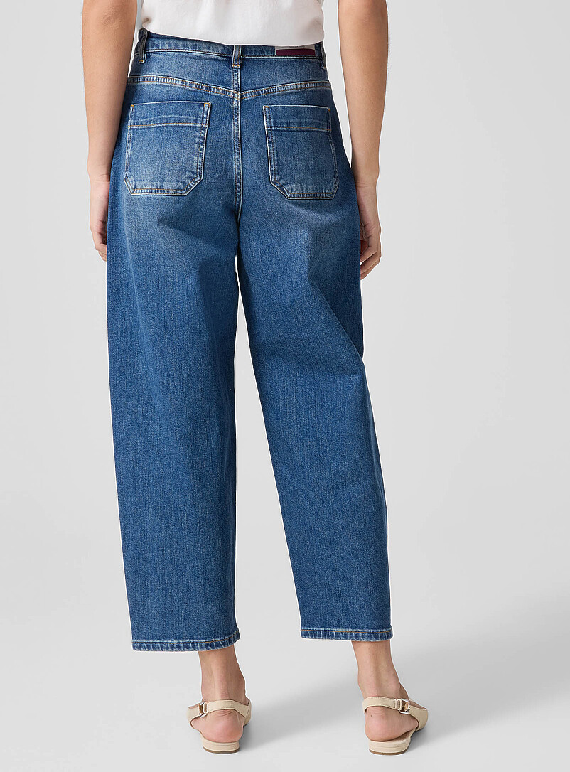 Caleb high-waisted barrel-leg jeans product image 3