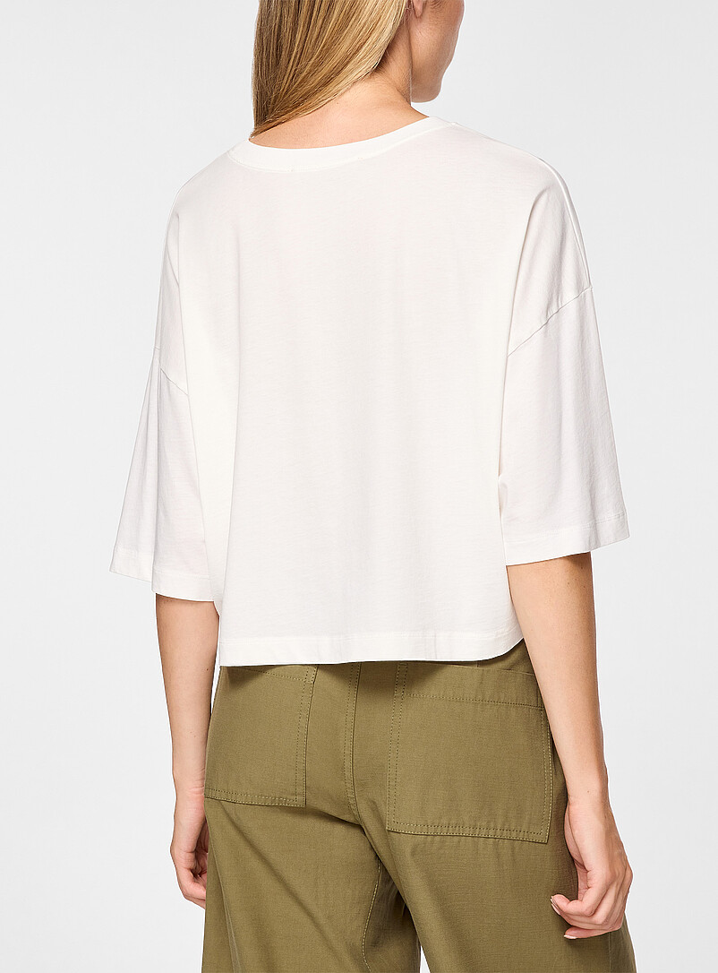 Camomille cropped relaxed T-shirt product image 3