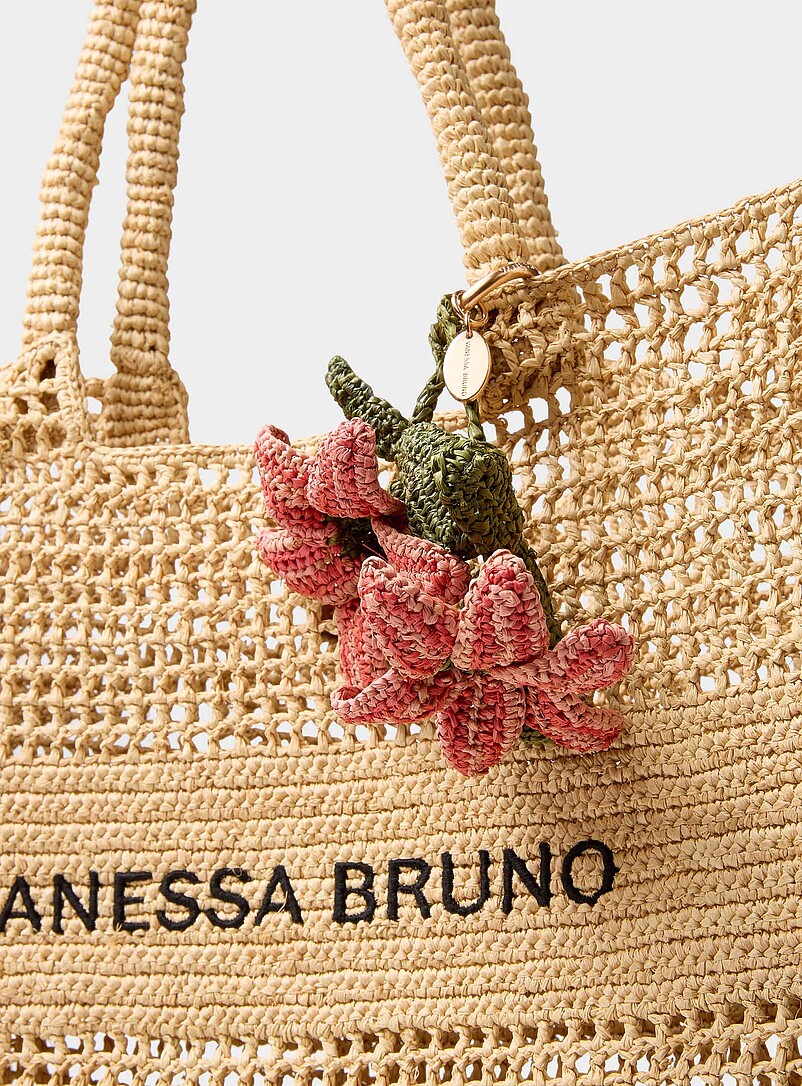 Malagasy Raffia Handbag Charms