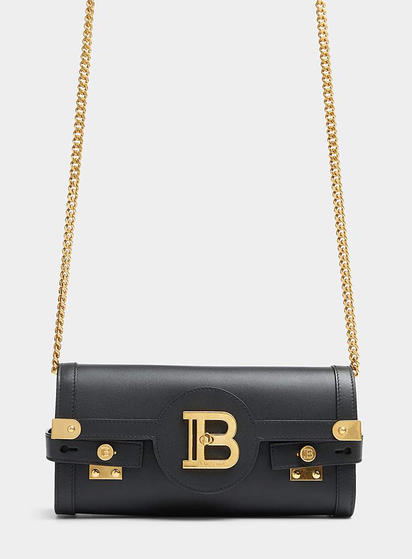 Balmain Black Small B-Buzz bag for women