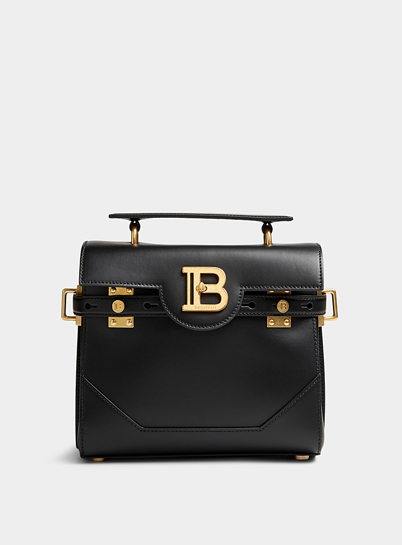 Balmain Black B-Buzz 23 bag for women