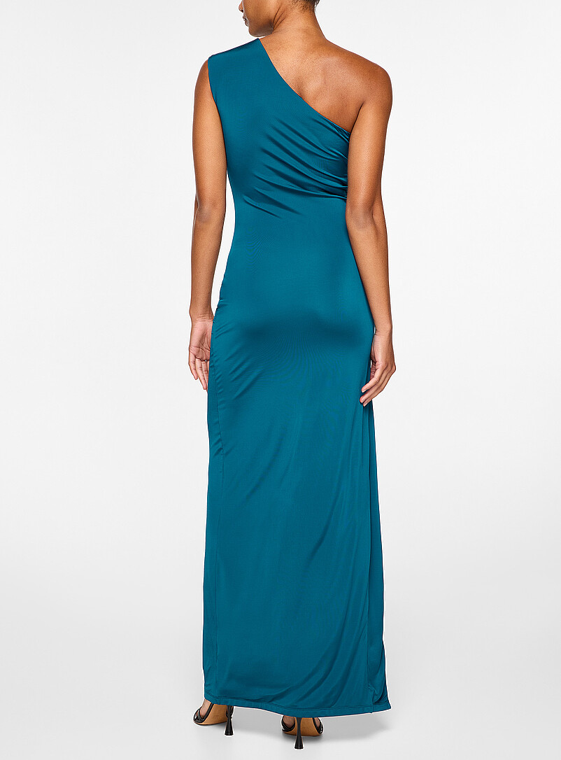 Ruched long single-strap dress product image 3