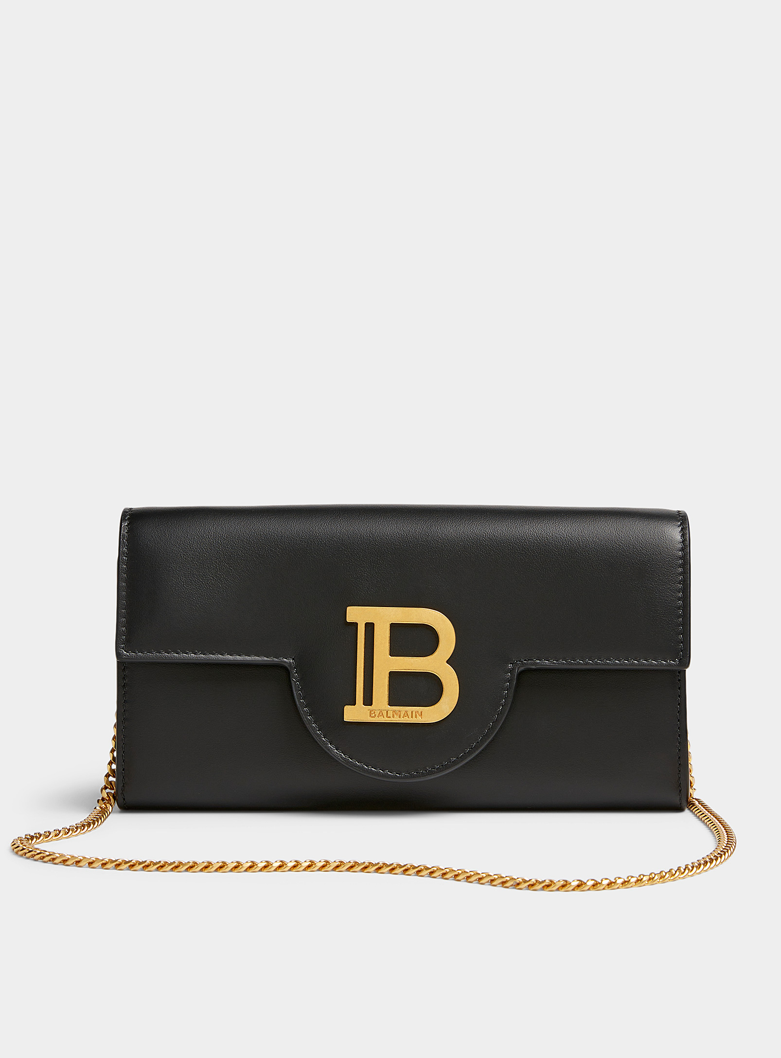 Balmain - Women's B-Buzz smooth leather wallet
