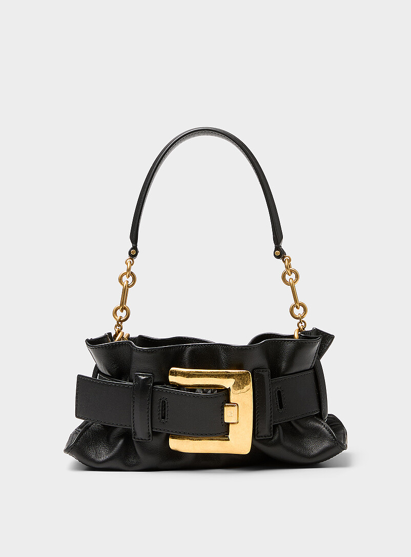 Anthem Belted Baguette Bag