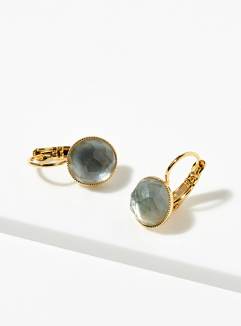 Eva Krystal Assorted  Pom earrings for women